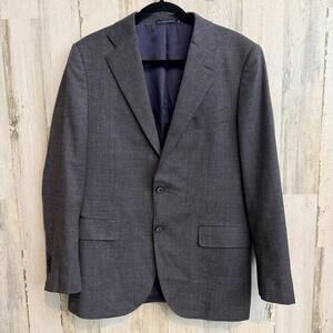 Suit  Lazio Slim Fit 42R Pure Wool Blazer | Italian Angelico Fabric